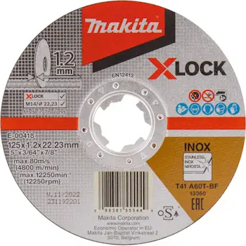 Makita tanak disk za odsecanje X-LOCK E-00418