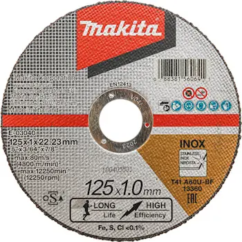 Makita tanak disk za sečenje 125mm E-03040
