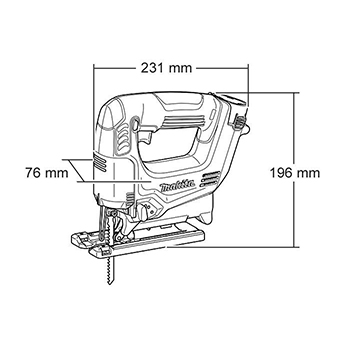 Makita akumulatorska ubodna testera JV100DZ-2