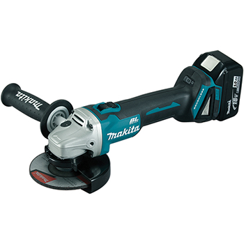 Makita akumulatorska ugaona brusilica DGA504RFE Makita akumulatorska ugaona brusilica DGA504RFE