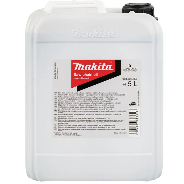 Makita ulje za lanac 5 lit. 988602658 Makita ulje za lanac 5 lit. 988602658