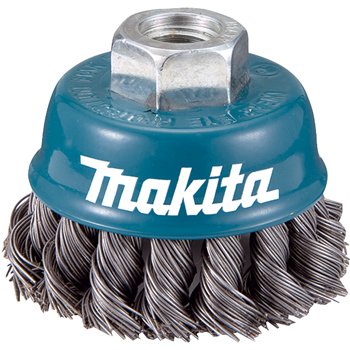 Makita čelična žičana četka za brusilice - pletena žica 75mm D-24131