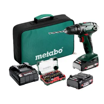 Metabo aku bušilica-odvijač 18V BS 18 Set 602207930 Metabo aku bušilica-odvijač 18V BS 18 Set 602207930