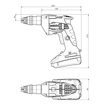 Metabo akumulatorski zavrtač SE 18 LTX 4000 620048840-6