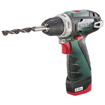 Metabo akumulatorska bušilica odvrtač PowerMaxx BS Basic + POKLON 7-delni set bitova 600080501-1