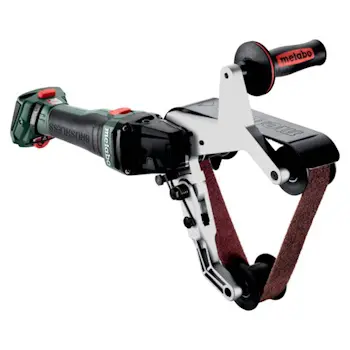 Metabo akumulatorska tračna brusilica za cevi 18V RBVB 18 LTX BL 180 601768840 Metabo akumulatorska tračna brusilica za cevi 18V RBVB 18 LTX BL 180 601768840