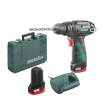 Metabo akumulatorska bušilica odvrtač vibraciona  PowerMaxx SB Basic + POKLON 7-delni set bitova 600385501-1