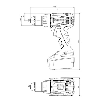 Metabo akumulatorska bušilica/zavrtač BS 18 LT Solo 602102890 Metabo akumulatorska bušilica/zavrtač BS 18 LT Solo 602102890