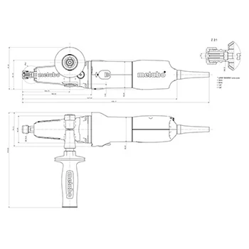 Metabo čeona brusilica GE 950 G Plus 600618000-5