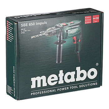 Metabo vibraciona bušilica SBE 650 Impuls sa brzosteznom glavom 650W 600672000 Metabo vibraciona bušilica SBE 650 Impuls sa brzosteznom glavom 650W 600672000