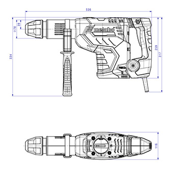 Metabo SDS-Max kombičekić KHEV 8-45 BL 600766500-7