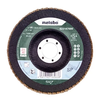 Metabo lepezasti brusni disk ø125mm P40 623147000 Metabo lepezasti brusni disk ø125mm P40 623147000