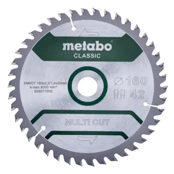 Metabo list za ručne cirkulare “MULTI CUT - CLASSIC” 160x20mm 628277000