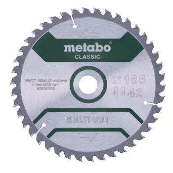 Metabo list za akumulatorske ručne cirkulare “MULTI CUT – CLASSIC” 165x20mm 628280000 Metabo list za akumulatorske ručne cirkulare “MULTI CUT – CLASSIC” 165x20mm 628280000