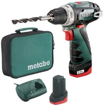 Metabo akumulatorska bušilica odvrtač PowerMaxx BS 12V Basic 600079500-4 Metabo akumulatorska bušilica odvrtač PowerMaxx BS 12V Basic 600079500-4