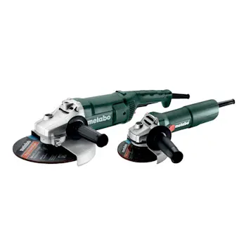 Metabo set ugaonih brusilica WP 2200-230 + W 750-125 691083000