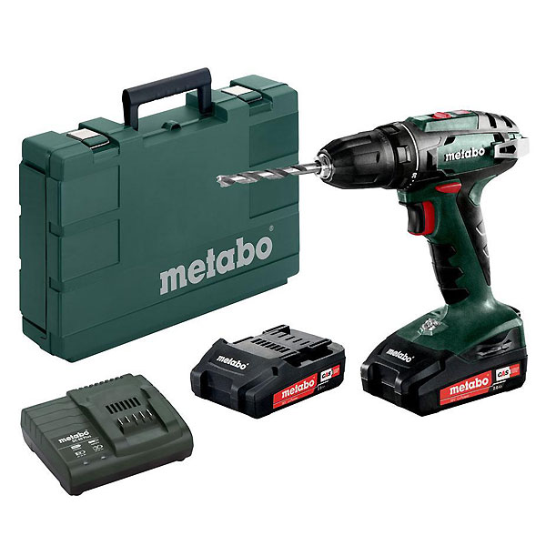 Metabo akumulatorska bušilica odvrtač BS 18 602207560 Metabo akumulatorska bušilica odvrtač BS 18 602207560