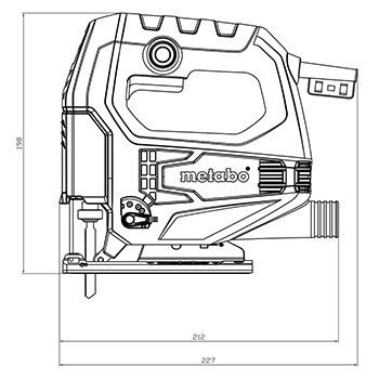 Metabo ubodna testera STEB 65 Quick 601030000-7