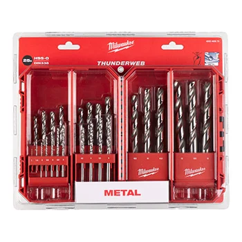 Milwaukee HSS-G set burgija za metal 1-13mm Thunderweb 25 komada 4932493870 Milwaukee HSS-G set burgija za metal 1-13mm Thunderweb 25 komada 4932493870