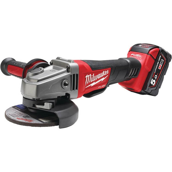 Milwaukee akumulatorska brusilica 125mm 18V 5AH M18 CAG125XPDB-502X Milwaukee akumulatorska brusilica 125mm 18V 5AH M18 CAG125XPDB-502X