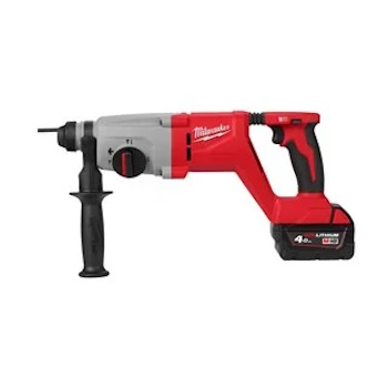 Milwaukee aku bušilica čekić SDS+ 18V 4Ah M18 BLHACD26-402 4933492480 Milwaukee aku bušilica čekić SDS+ 18V 4Ah M18 BLHACD26-402 4933492480