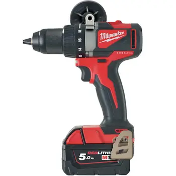 Milwaukee aku bušilica-odvijač 18V + 2x 5.0Ah baterija i punjač + HD Box M18 BLDD2-502X 4933464515 Milwaukee aku bušilica-odvijač 18V + 2x 5.0Ah baterija i punjač + HD Box M18 BLDD2-502X 4933464515