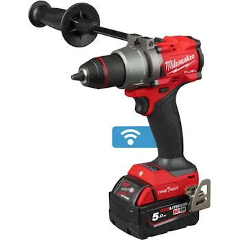 Milwaukee aku bušilica-odvijač 18V Gen 4 + 2x 5.0Ah baterija i punjač + HD Box M18 ONEDD3-502X FUEL ONE-KEY 4933492802-2 Milwaukee aku bušilica-odvijač 18V Gen 4 + 2x 5.0Ah baterija i punjač + HD Box M18 ONEDD3-502X FUEL ONE-KEY 4933492802-2