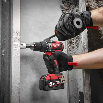 Milwaukee aku bušilica-odvijač vibraciona 18V 1x5Ah/punjač u torbi M18 BLPD2-501B 4933500775-2