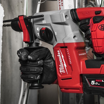 Milwaukee aku čekić bušilica SDS+ 18V 5Ah M18 BLHX-502X 4933478892 Milwaukee aku čekić bušilica SDS+ 18V 5Ah M18 BLHX-502X 4933478892