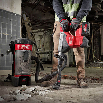 Milwaukee aku SDS-MAX čekić bušilica 18V 12Ah M18 FHM-121C Milwaukee aku SDS-MAX čekić bušilica 18V 12Ah M18 FHM-121C
