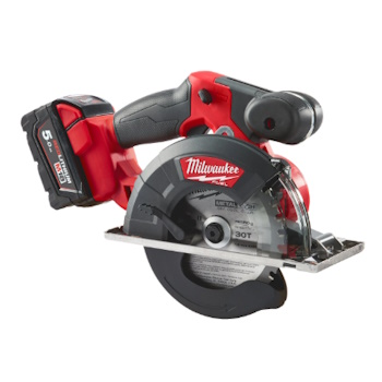 Milwaukee aku cirkular za metal 57mm 18V 5Ah M18 FMCS-502X 4933459193 Milwaukee aku cirkular za metal 57mm 18V 5Ah M18 FMCS-502X 4933459193