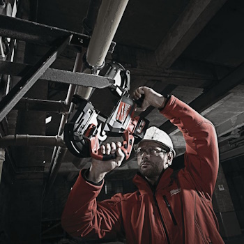 Milwaukee aku tračna testera 18V 5Ah M18 CBS125-502C 4933448195-2