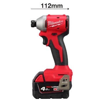 Milwaukee aku udarni odvijač 1/4” 18V 4Ah M18 BLIDRC-402C 4933492840 Milwaukee aku udarni odvijač 1/4” 18V 4Ah M18 BLIDRC-402C 4933492840