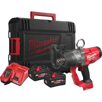 Milwaukee aku udarni odvijač 18V + 2x 8Ah FORGE baterija i punjač + HD Box M18 ONEFHIWF1-802X FUEL ONE-KEY 4933499254 Milwaukee aku udarni odvijač 18V + 2x 8Ah FORGE baterija i punjač + HD Box M18 ONEFHIWF1-802X FUEL ONE-KEY 4933499254