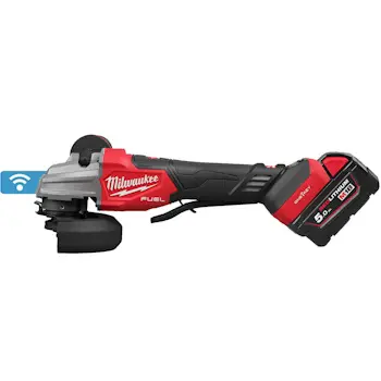 Milwaukee aku ugaona brusilica 18V 125mm + 2x 5.0Ah baterija i punjač + HD Box M18FSAGSVO125X-502X FUEL ONE KEY 4933493553-4 Milwaukee aku ugaona brusilica 18V 125mm + 2x 5.0Ah baterija i punjač + HD Box M18FSAGSVO125X-502X FUEL ONE KEY 4933493553-4