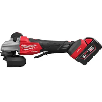 Milwaukee aku ugaona brusilica 18V 125mm + 2x 5.0Ah baterija i punjač + HD Box M18FSAGSVO125X-502X FUEL ONE KEY 4933493553-6 Milwaukee aku ugaona brusilica 18V 125mm + 2x 5.0Ah baterija i punjač + HD Box M18FSAGSVO125X-502X FUEL ONE KEY 4933493553-6