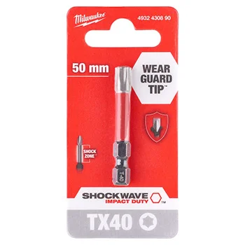 Milwaukee udarni bit T40 x 50mm 1/4 Milwaukee udarni bit T40 x 50mm 1/4