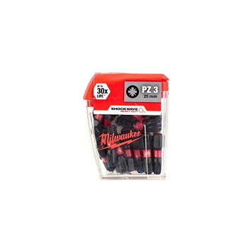 Milwaukee bitsevi PZ3 x 25mm 1/4” 25 kom 4932430869 Milwaukee bitsevi PZ3 x 25mm 1/4” 25 kom 4932430869