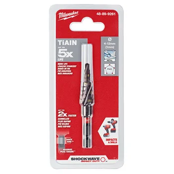 Milwaukee burgija stepenasta - ojačana 4-12mm 48899261 Milwaukee burgija stepenasta - ojačana 4-12mm 48899261