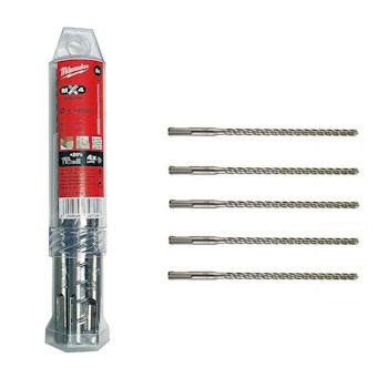 Milwaukee burgija SDS+ MX4 8x165mm set 5/1 4932478533 Milwaukee burgija SDS+ MX4 8x165mm set 5/1 4932478533