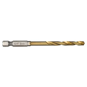 Milwaukee udarna burgija za metal HSS-G TiN HEX 1/4 Milwaukee udarna burgija za metal HSS-G TiN HEX 1/4
