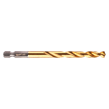 Milwaukee udarna burgija za metal HSS-G TiN HEX 1/4 Milwaukee udarna burgija za metal HSS-G TiN HEX 1/4