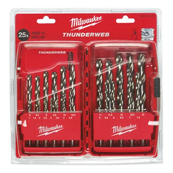 Milwaukee burgije 1-13mm 25/1 HSS-G 4932352376 Milwaukee burgije 1-13mm 25/1 HSS-G 4932352376