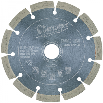 Milwaukee dijamantski rezni disk za šlicerice DSU150 - 4932373148