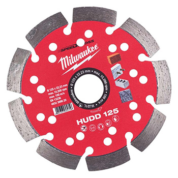 Milwaukee Speedcross dijamantski rezni disk HUDD 125 4932399820 Milwaukee Speedcross dijamantski rezni disk HUDD 125 4932399820