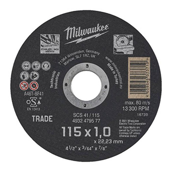 Milwaukee rezni disk za metal 115x1.0x22.23mm 4932479577