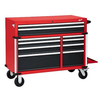 Milwaukee kolica za alat sa 10 fioka SRC46-1 4932478852 Milwaukee kolica za alat sa 10 fioka SRC46-1 4932478852