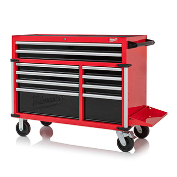 Milwaukee kolica za alat sa 10 fioka SRC46-1 4932478852 Milwaukee kolica za alat sa 10 fioka SRC46-1 4932478852