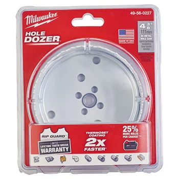 Milwaukee HOLE DOZER™ bimetalna kruna 111mm 49560227 Milwaukee HOLE DOZER™ bimetalna kruna 111mm 49560227