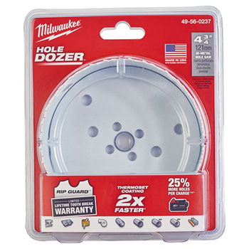 Milwaukee HOLE DOZER™ bimetalna kruna 121mm 49560237 Milwaukee HOLE DOZER™ bimetalna kruna 121mm 49560237
